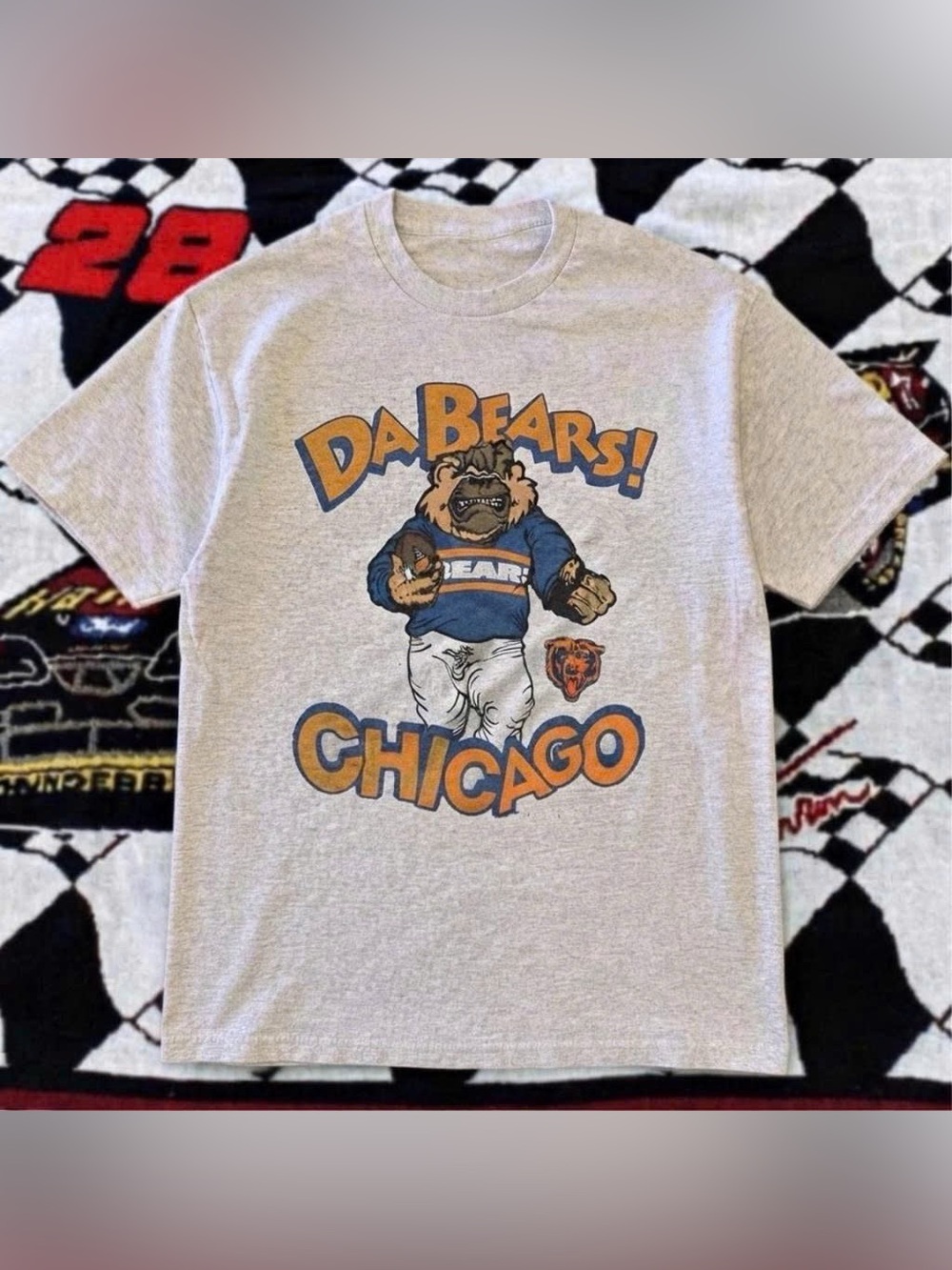 Vintage Chicago Bears ‘Da Bears’ Football Graphic T Shirt